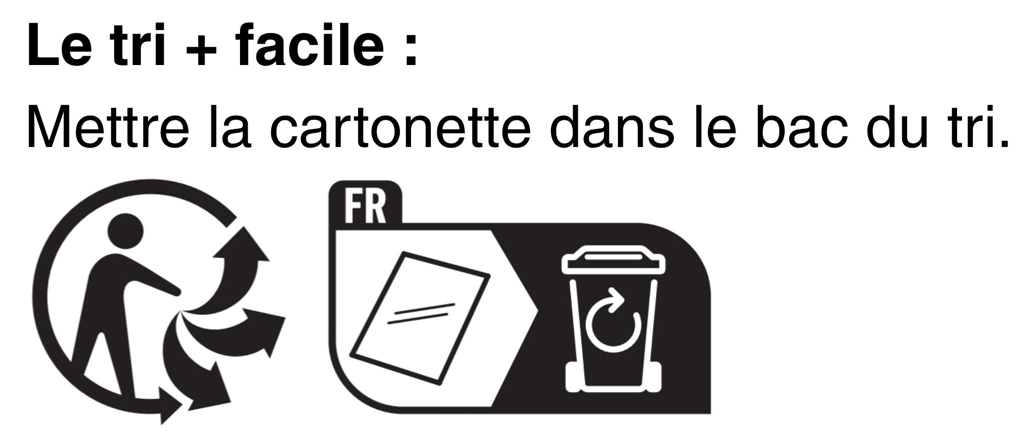 Consignes de tri accessoires